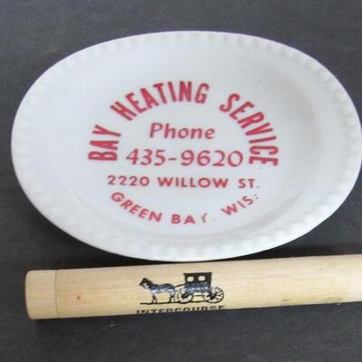 Lot of Vintage Advertising Items and Drink Umbrellas