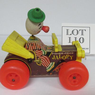 Vintage Fisher Price Jalopy As Is