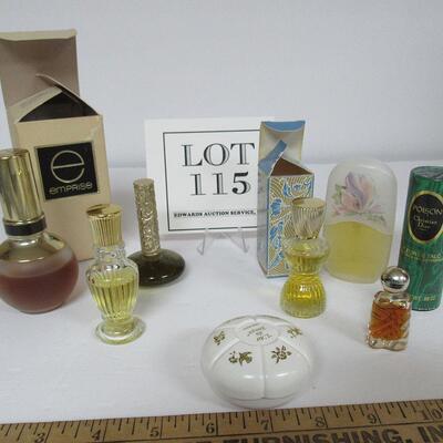 Lot of Used Perfume, Some Full, Some Almost Full