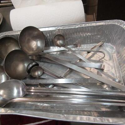 Group of Stainless Steel Ladles- Assorted Sizes