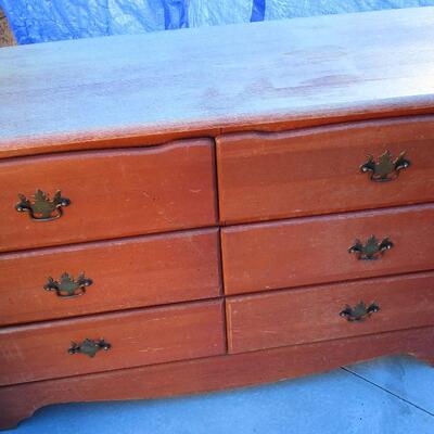 #32 Dresser with six drawers