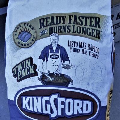 #35 One new bag of Kingsford charcoal