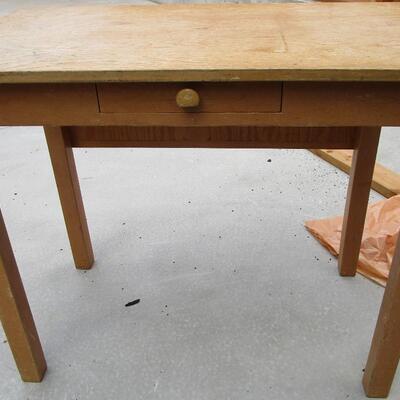 #41 Small Wooden Desk