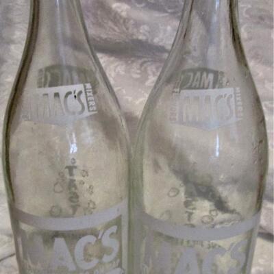 #66 Two Mac Soda Bottles