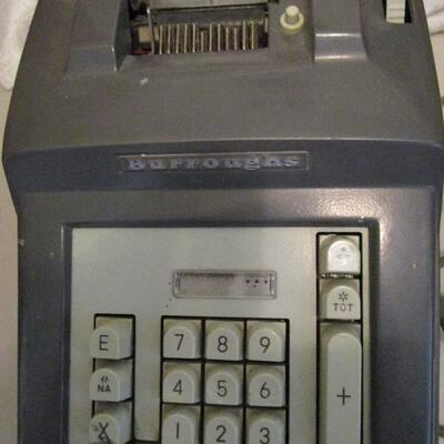 #71 Burroughs vintage adding machine