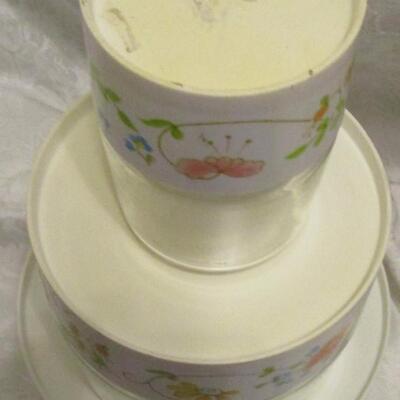 #77 Vintage Pyrex Wildflowers Canisters