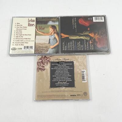 FEMALE COUNTRY MUSIC STARS CD LOT