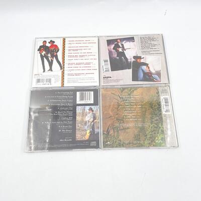 MALE COUNTRY MUSIC STARS CD LOT #1
