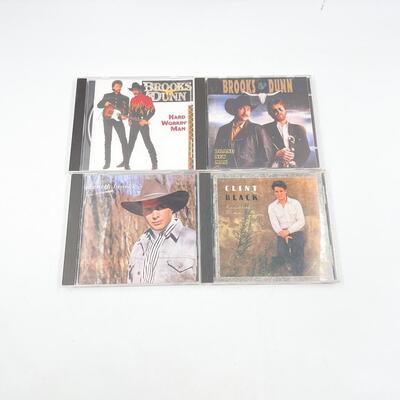 MALE COUNTRY MUSIC STARS CD LOT #1
