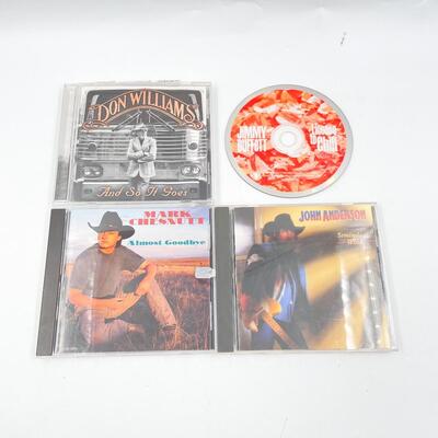 MALE COUNTRY MUSIC STARS CD LOT #2