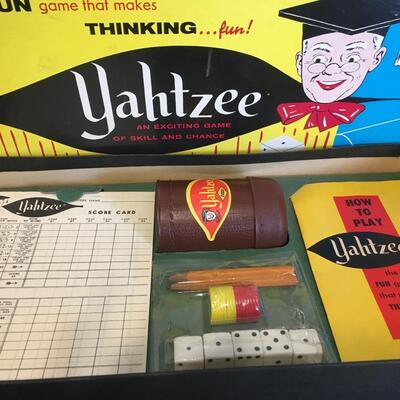 Vintage 1972 Yahtzee 