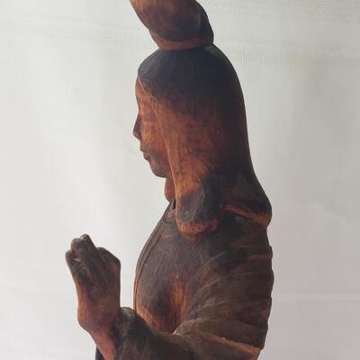 Japanese figure wood
