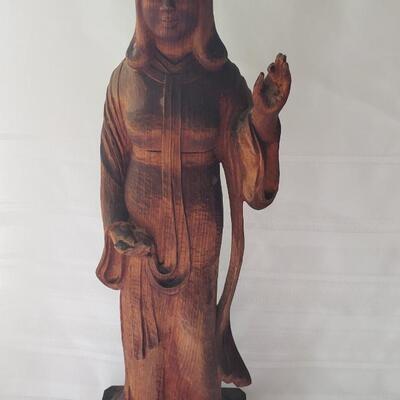 Japanese figure wood