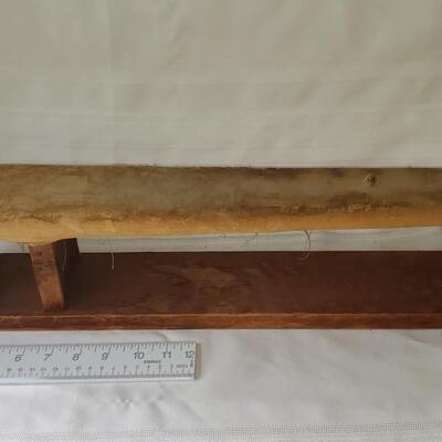 Antique ironing board for sleeves