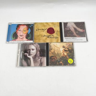 FOLK ROCK CD LOT - *SIGNED* CAMERON MCGILL