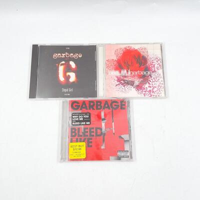 GARBAGE CD LOT 