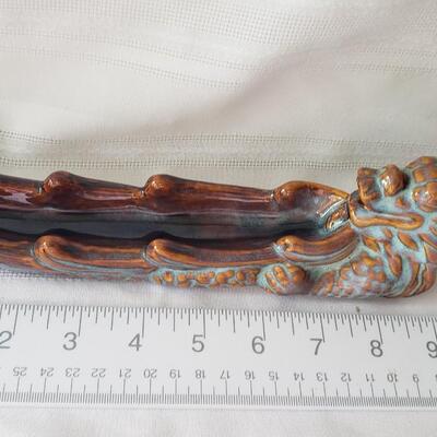 Ceramic incense holder dragon