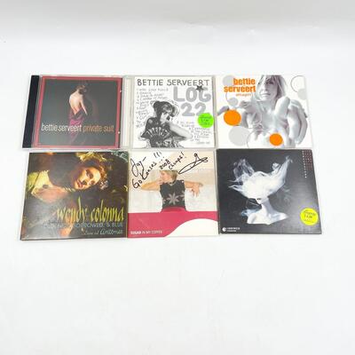 INDIE ROCK CD LOT - *SIGNED* GINGER LEIGH & WENDY COLONNA