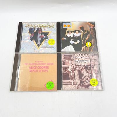 ALICE COOPER CD LOT