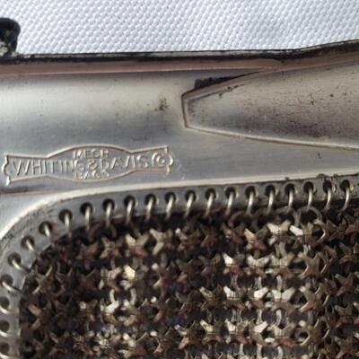 1920s Whiting & Davis mesh purse Flapper