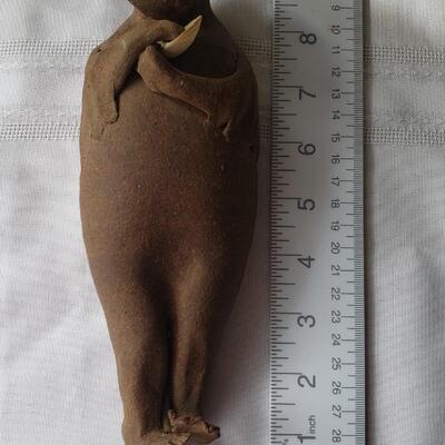 Funny handmade walrus or seal