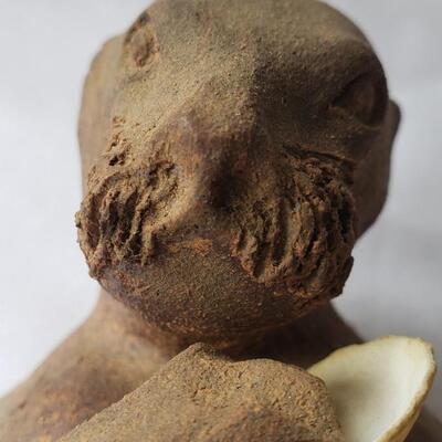 Funny handmade walrus or seal