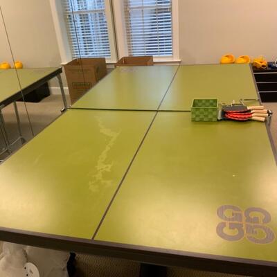 Vintage Ping Pong Table 