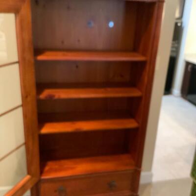 Cherry French Style Curion Cabinet 