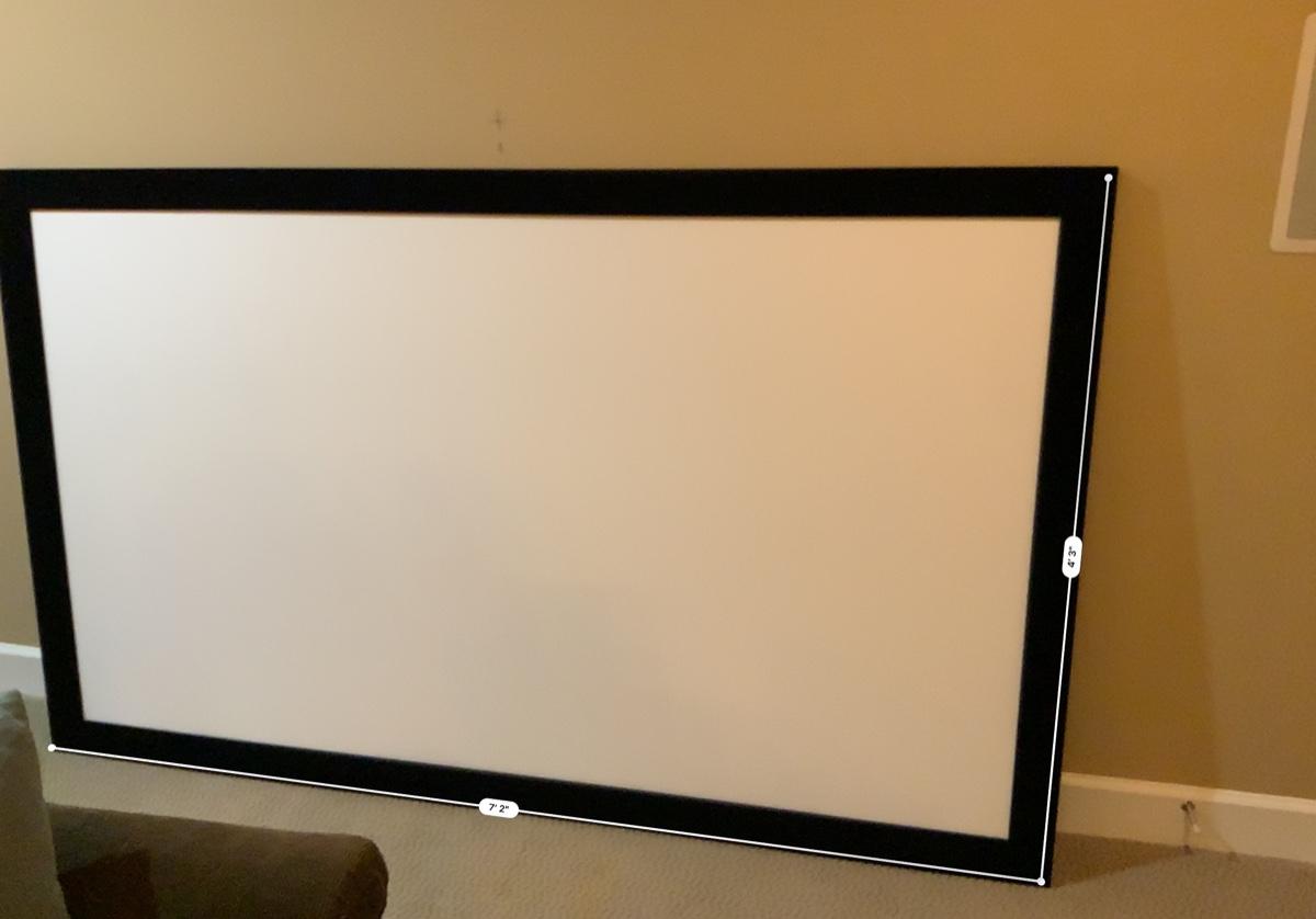 Large Projection Screen