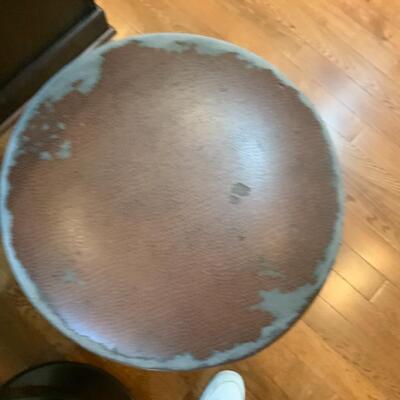  5 x Art Deco Metal Bar Stools