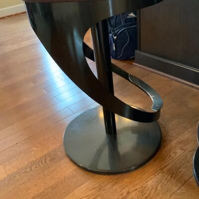  5 x Art Deco Metal Bar Stools