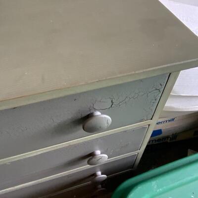 Hand painted chest of Drawers