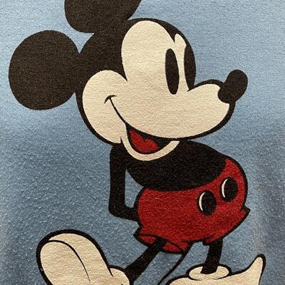 Mickey Mouse Blue Large Sweater 