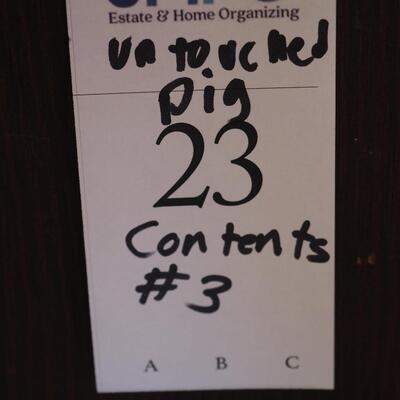 Lot 23 Contents of cabinet #3