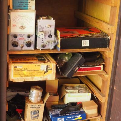Lot 24  Contents of Cabinet #4