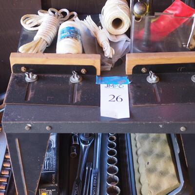Lot 26 twine cords socket sets 