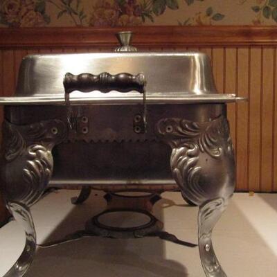 Rectangular Chafing Dish with Decorative Legs- 22