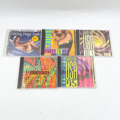 PARTY & DANCE MUSIC CD LOT