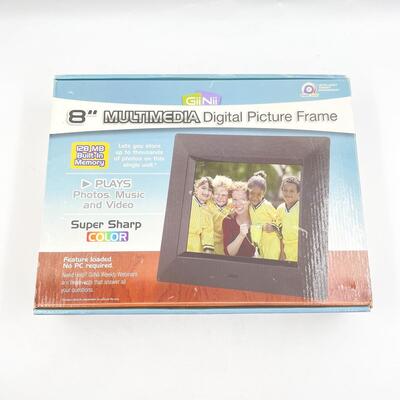 GIINII 8â€ MULTIMEDIA DIGITAL PICTURE FRAME