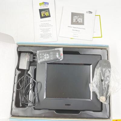 GIINII 8â€ MULTIMEDIA DIGITAL PICTURE FRAME