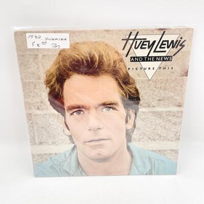HUEY LEWIS AND THE NEWS â€œPICTURE THISâ€ VINYL RECORD