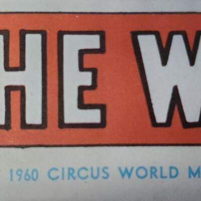 1960 Circus World Museum Mini posters   -   4