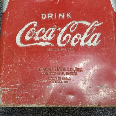 TempRite Mfg Co Inc  Coca Cola Vintage Cooler 