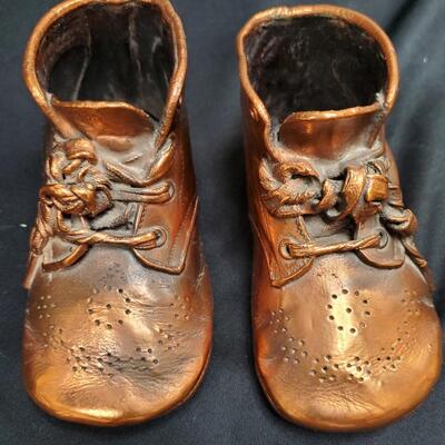 Linda's Bronzed Baby Shoes