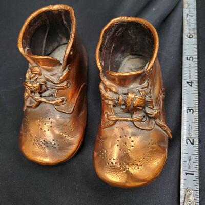 Linda's Bronzed Baby Shoes