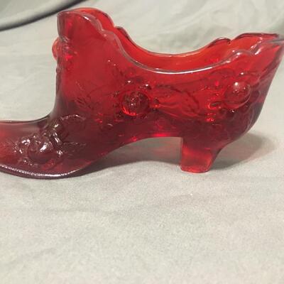 Fenton Ruby Slipper