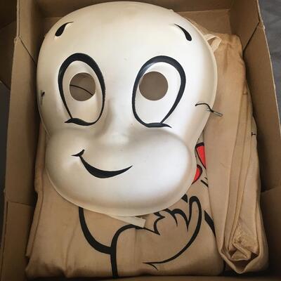 Vintage new in box collegeville Casper costume 