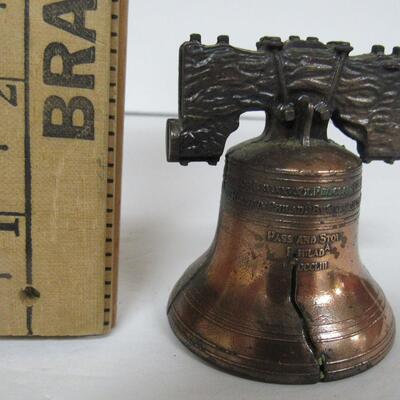 Old Small Copper Liberty Bell