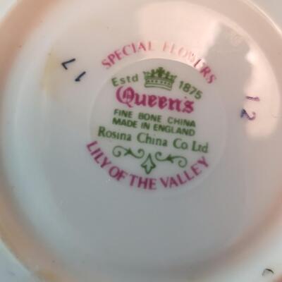 Lily of the Valley plate, cup and saucer
