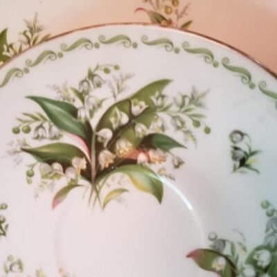 Lily of the Valley plate, cup and saucer
